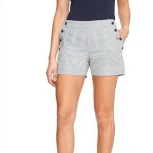 Banana Republic 4" Striped Sailor Short, Size 4, New with Tags